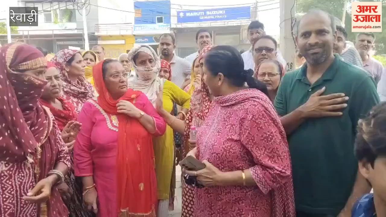 Residents of Rewari, distressed by overflowing sewers and the supply of contaminated water, staged a road blockade; repair work began immediately.