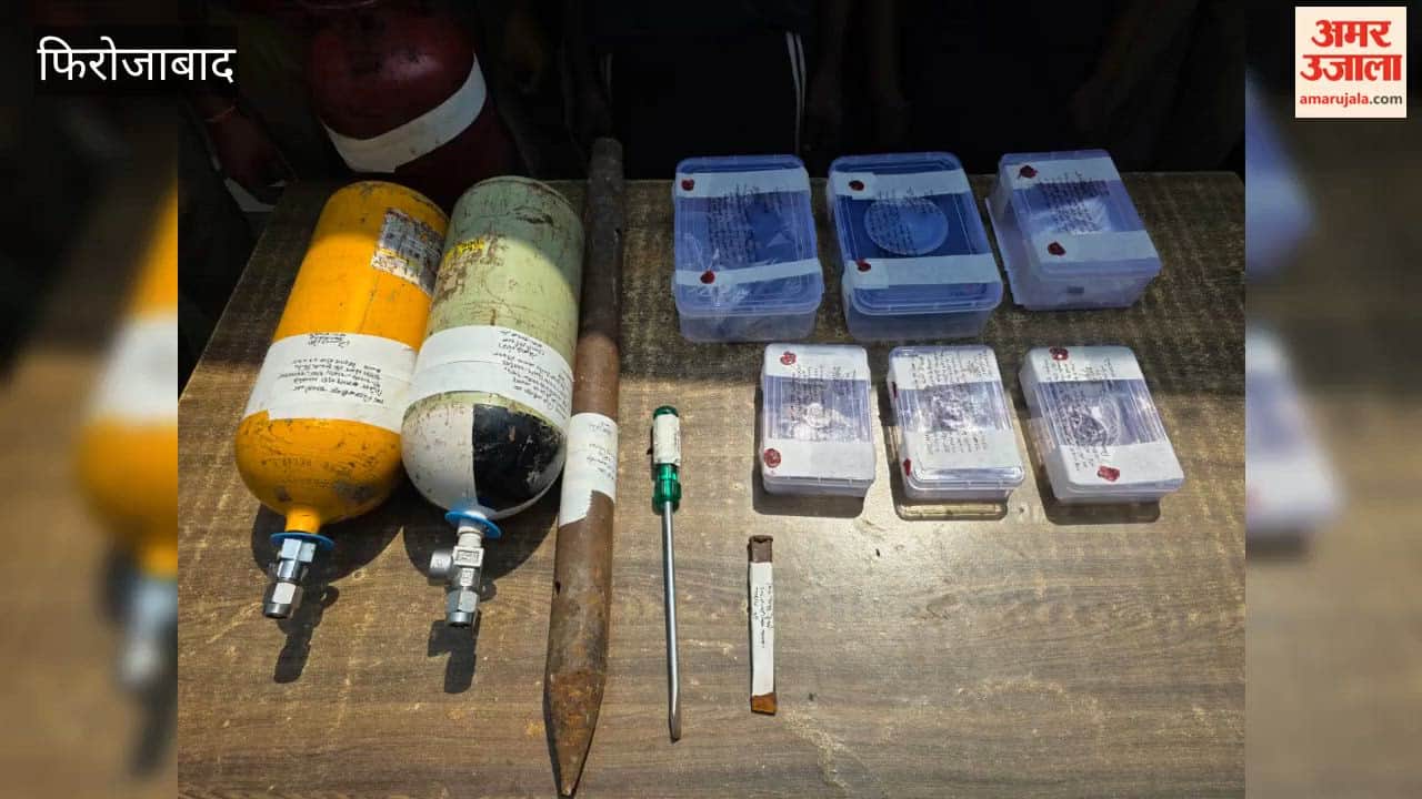 Theft at Tundla jewellery shop solved; notorious criminal injured in encounter, three arrested.
