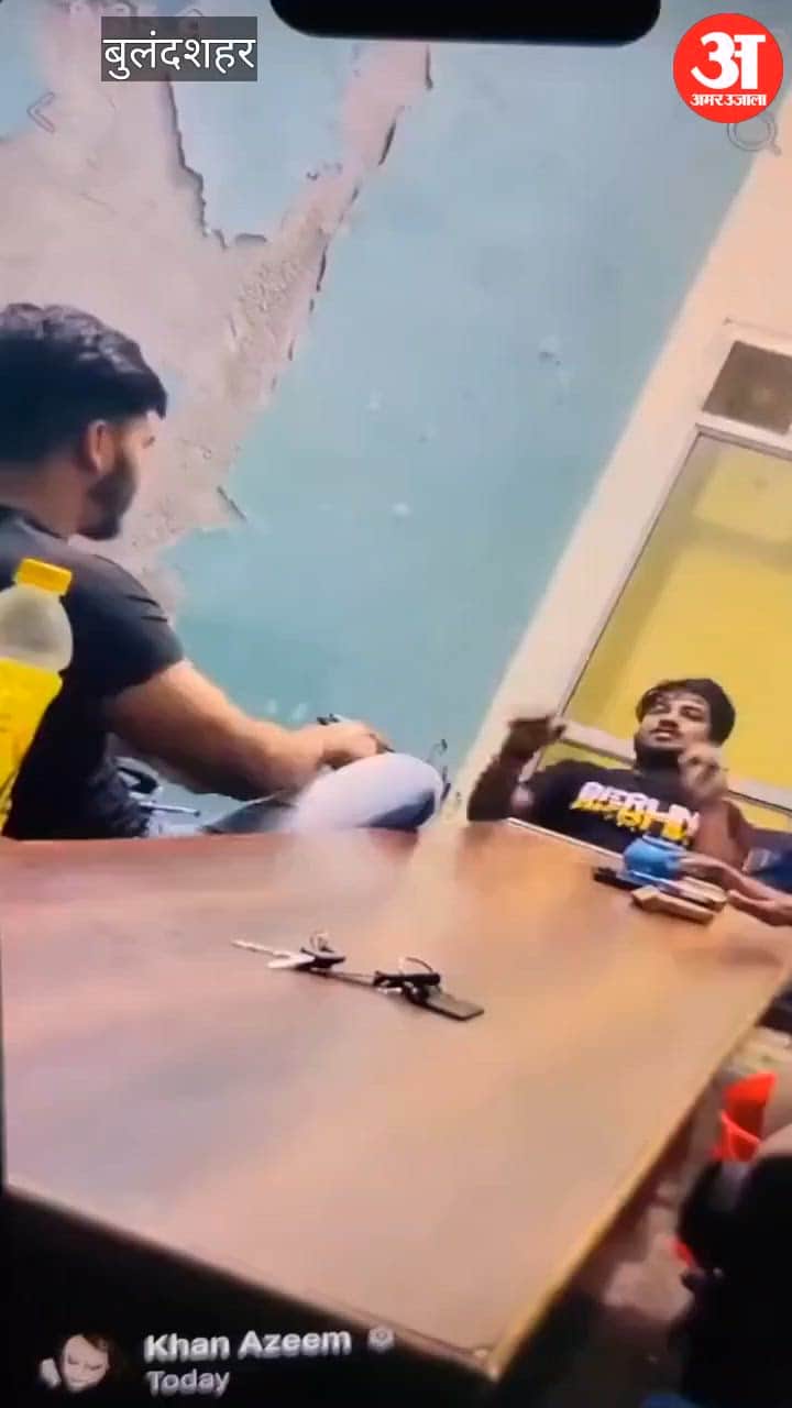 Bulandshahr Shadab videos with illegal weapons go viral again