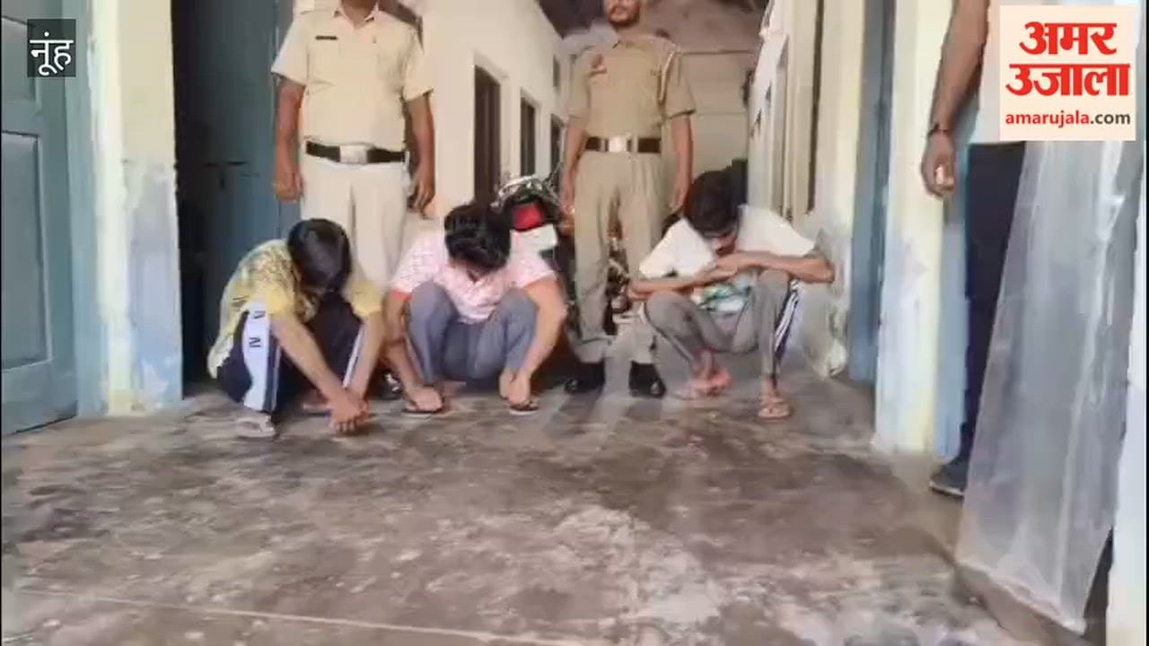 Major theft in Nuh solved and Three accused arrested