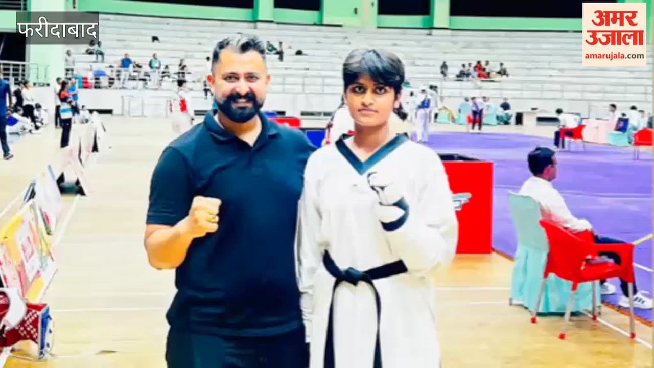Faridabad players won eight medals in Taekwondo