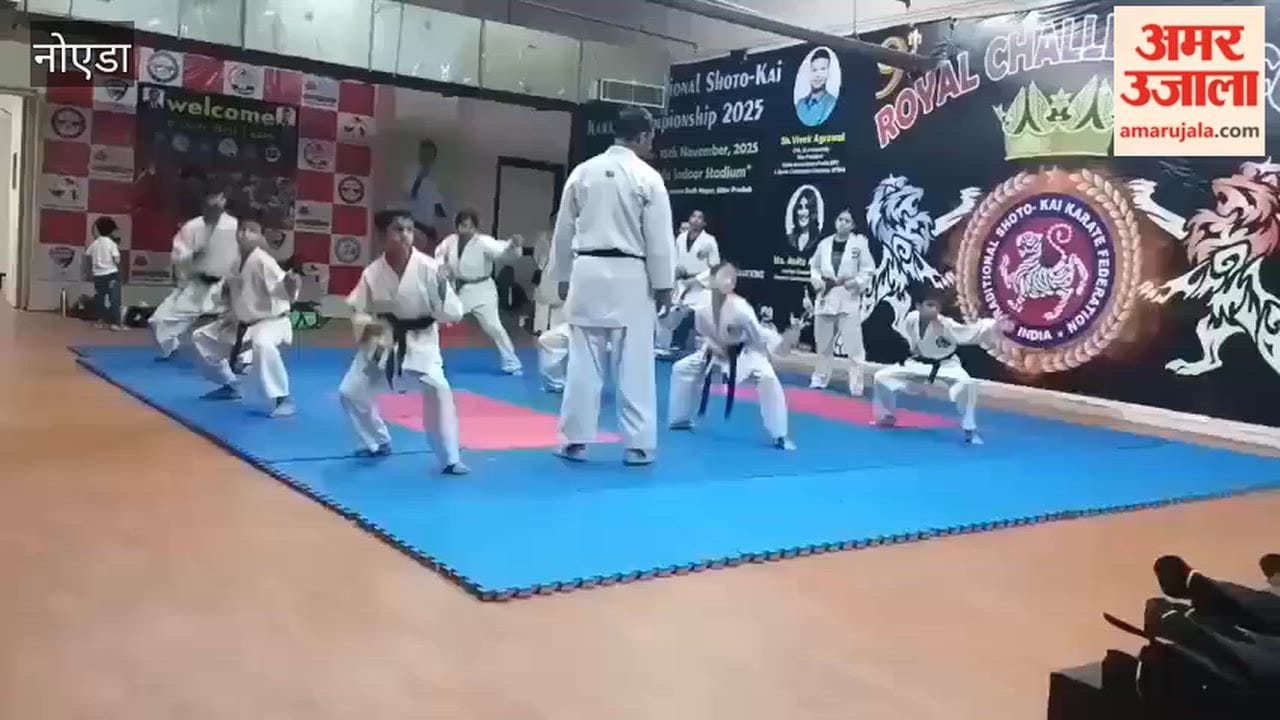 70 players participated in the karate belt test