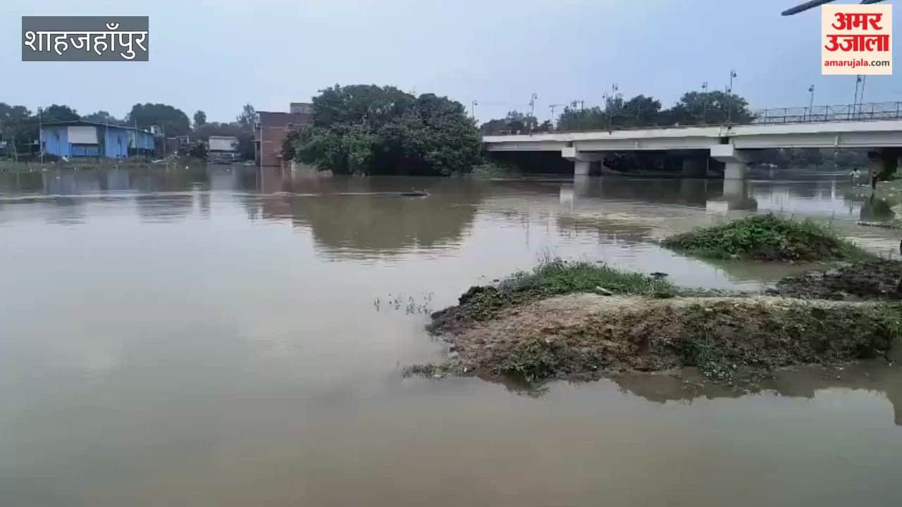 Garra and Khannaut rivers are surging rapidly in Shahjahanpur