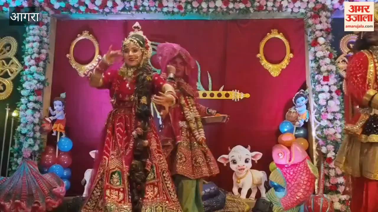 Shadow joy of Nandotsav devotees immersed in Krishna devotion