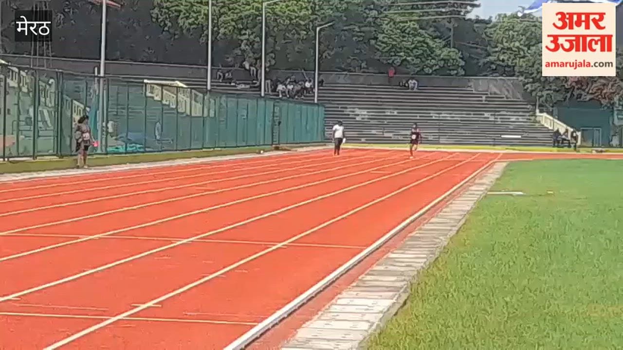Meerut: Shortage of Athletes Evident at District-Level Tournament, Only Two Participants Each in 400m Boys’ and Girls’ Race