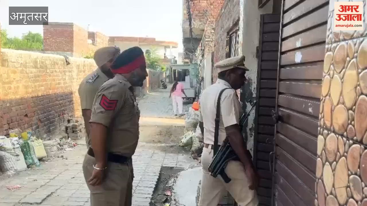 Police conducted a search operation in the Chheharta area, checking house-to-house.