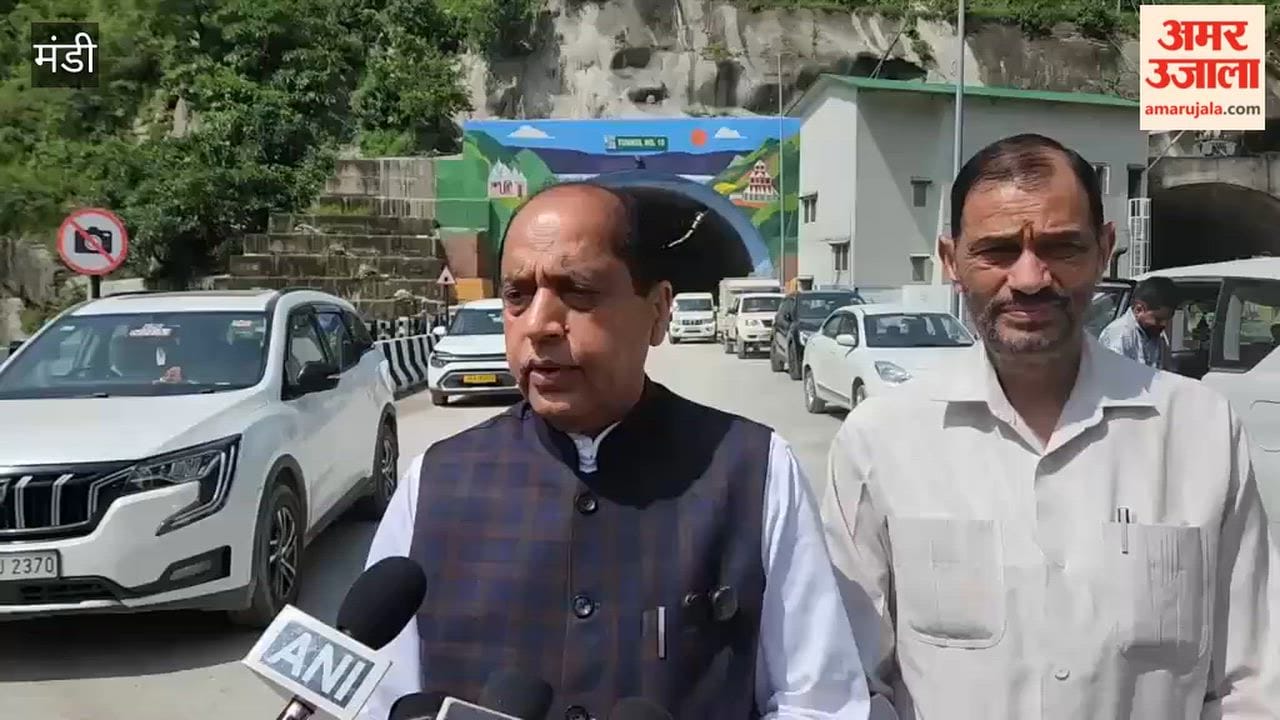 hanogi four lane tunnels traffic jairam thakur mandi kullu national highway