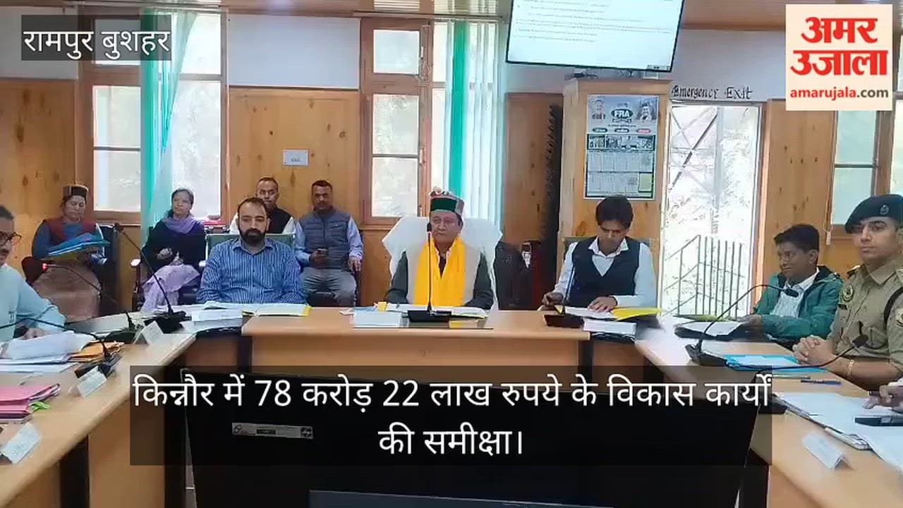 kinnaur development projects 78 crore 22 lakh jagat singh negi review