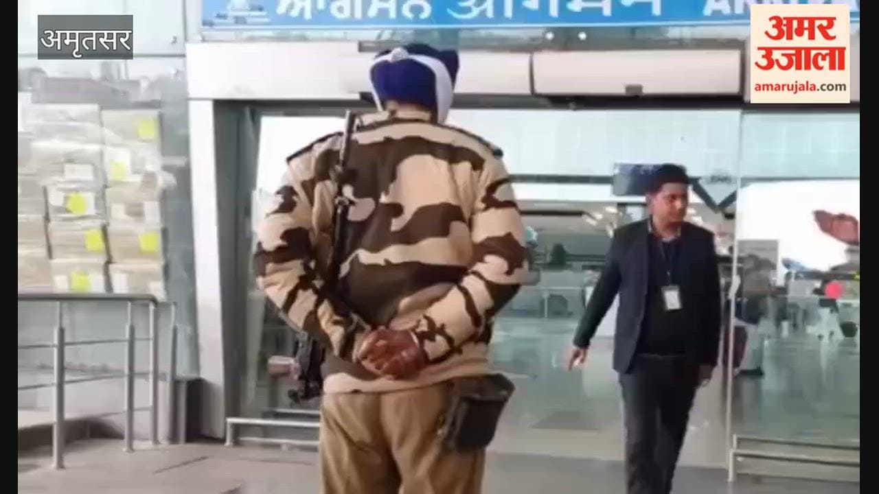 Routes of seven flights changed at Amritsar Airport.
