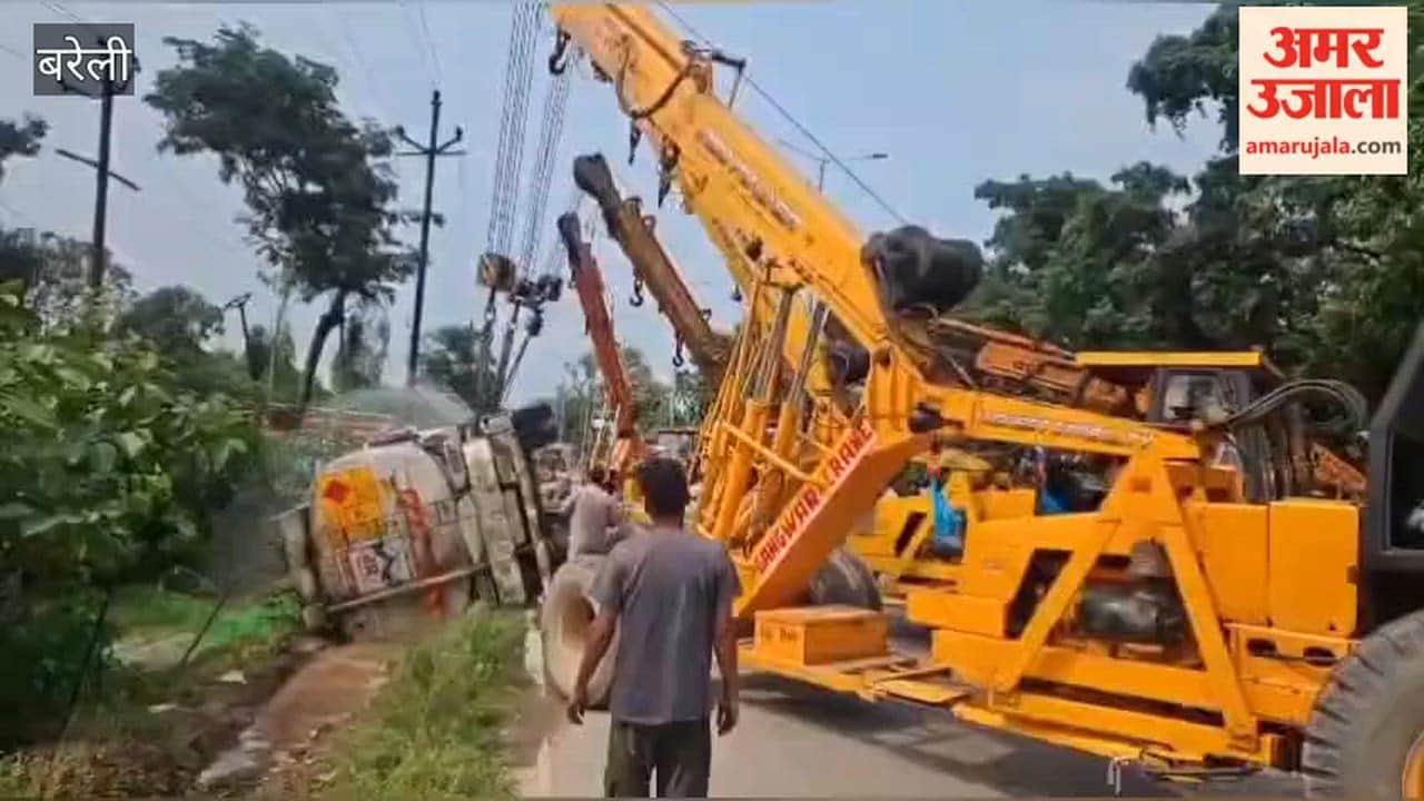 Petrol tanker overturns in CBganj