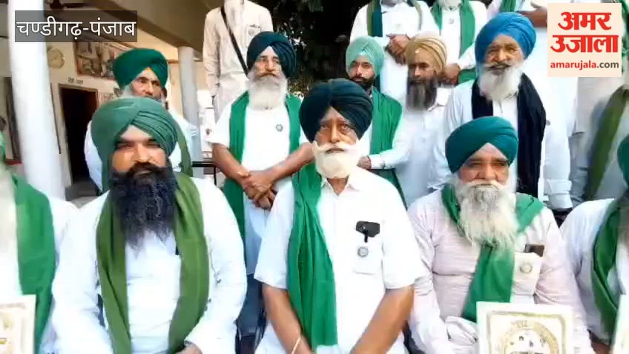 Farmers returned from the Mohali protest to Zira.
