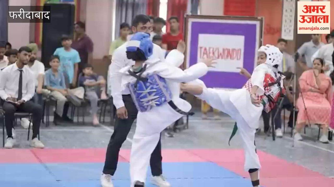 Faridabad players won 7 medals at the state-level Taekwondo competition