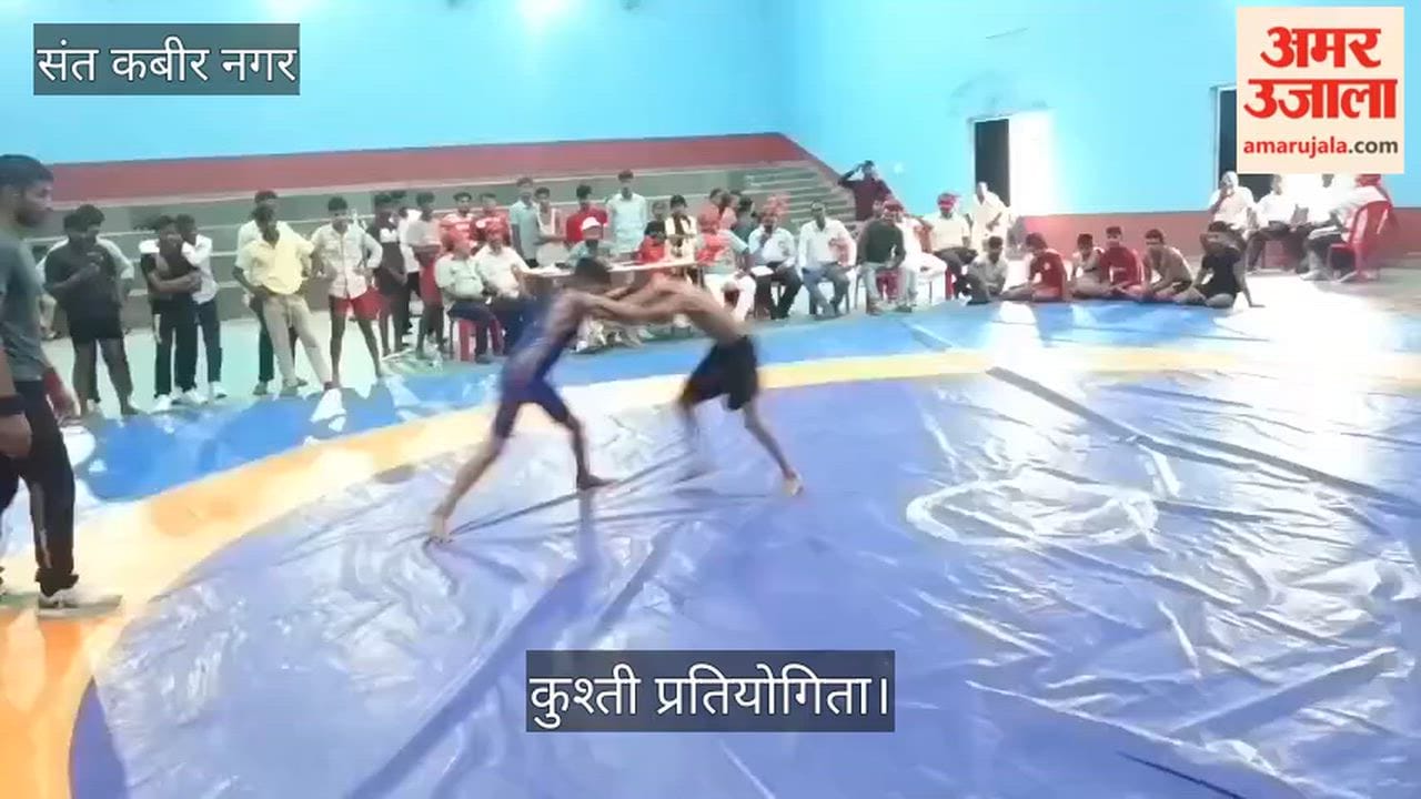 Sant Kabir Nagar emerges as champion at the divisional wrestling competition, winning 20 medals.