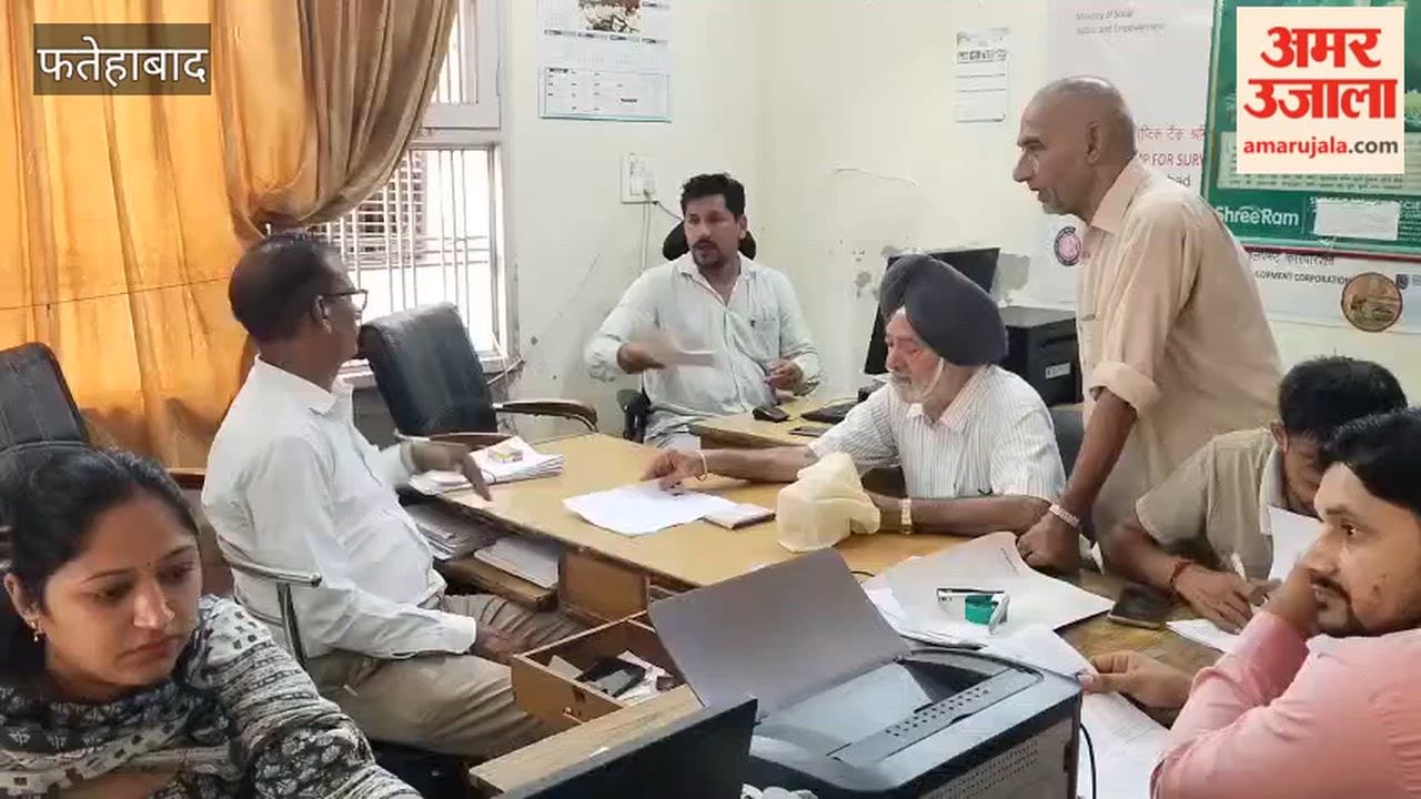 camp was organized at the Public Health Department office in Fatehabad on a holiday to regularize illegal connections