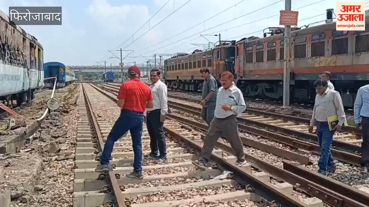Railway team begins investigation into train coach fire in Shikohabad