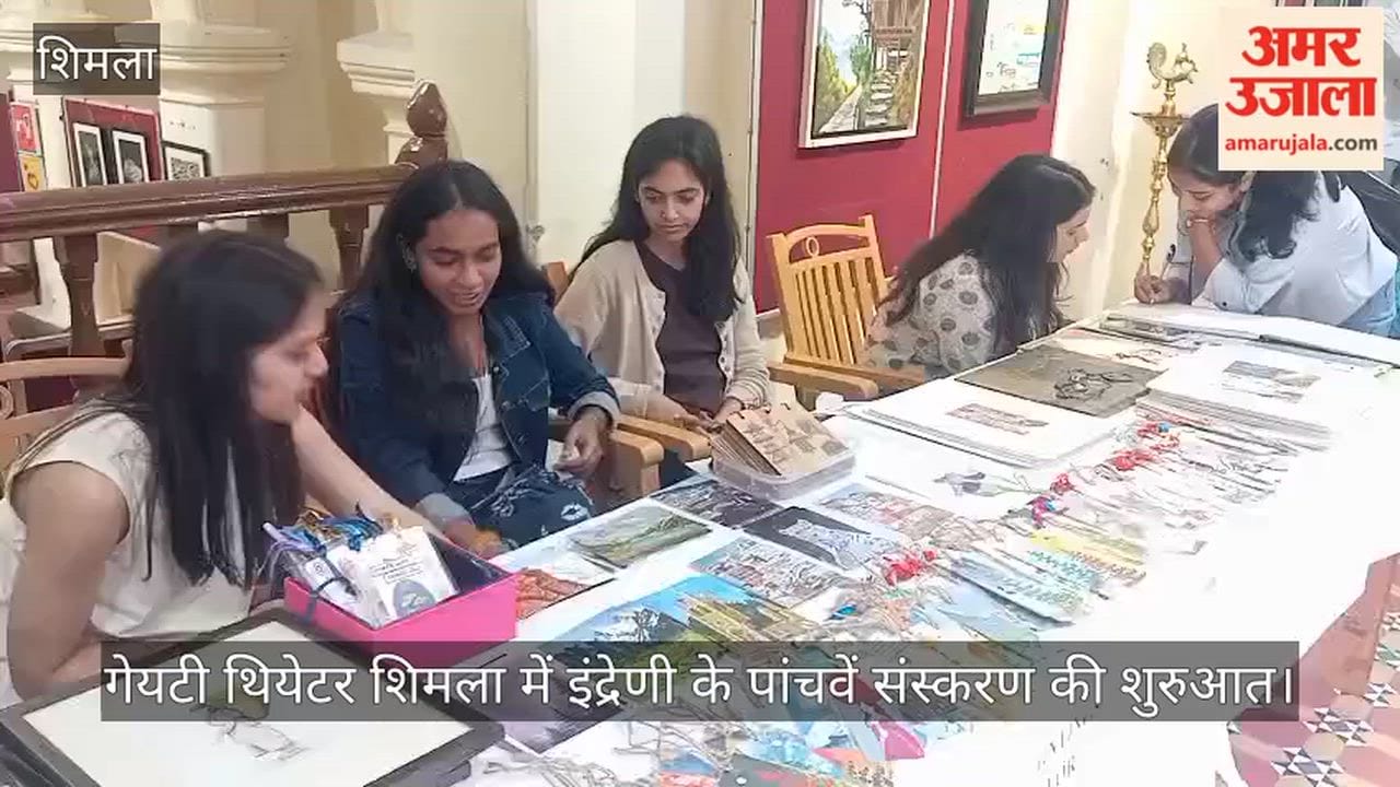 shimla indreni art exhibition maize roti painting attracts visitors
