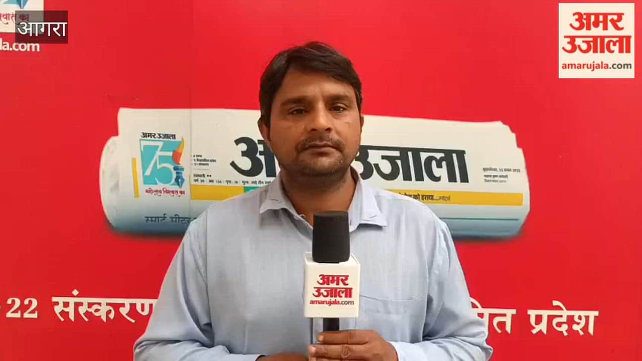 Overcast skies and light drizzle expected in Agra