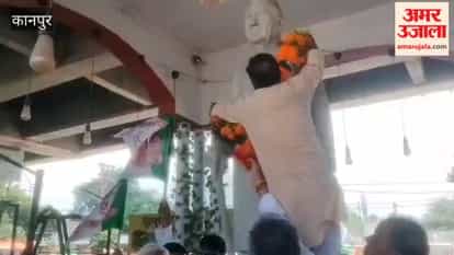 Kanpur: National General Secretary paid floral tribute at the statue of Chaudhary Charan Singh