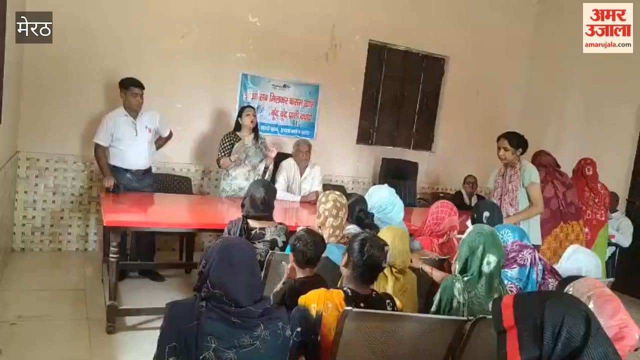 By doing “Pani Panchayat”, Sarathi Social Welfare Society gave the message of saving every drop of water.