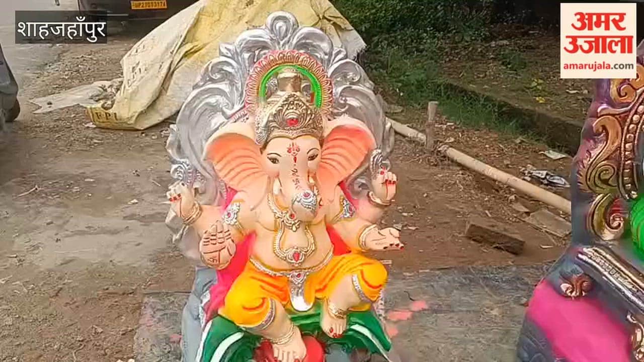 Markets flooded with idols of Lord Ganesha