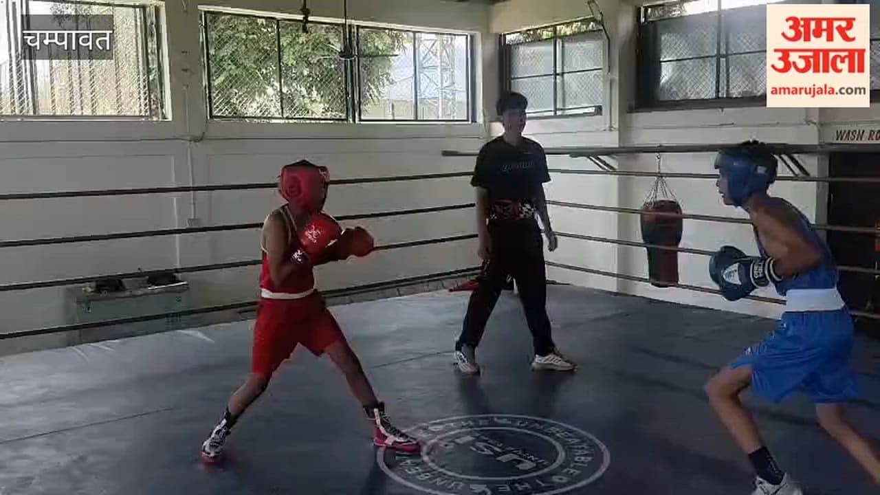 MP-level boxing competition held in Tanakpur; athletes display their prowess.
