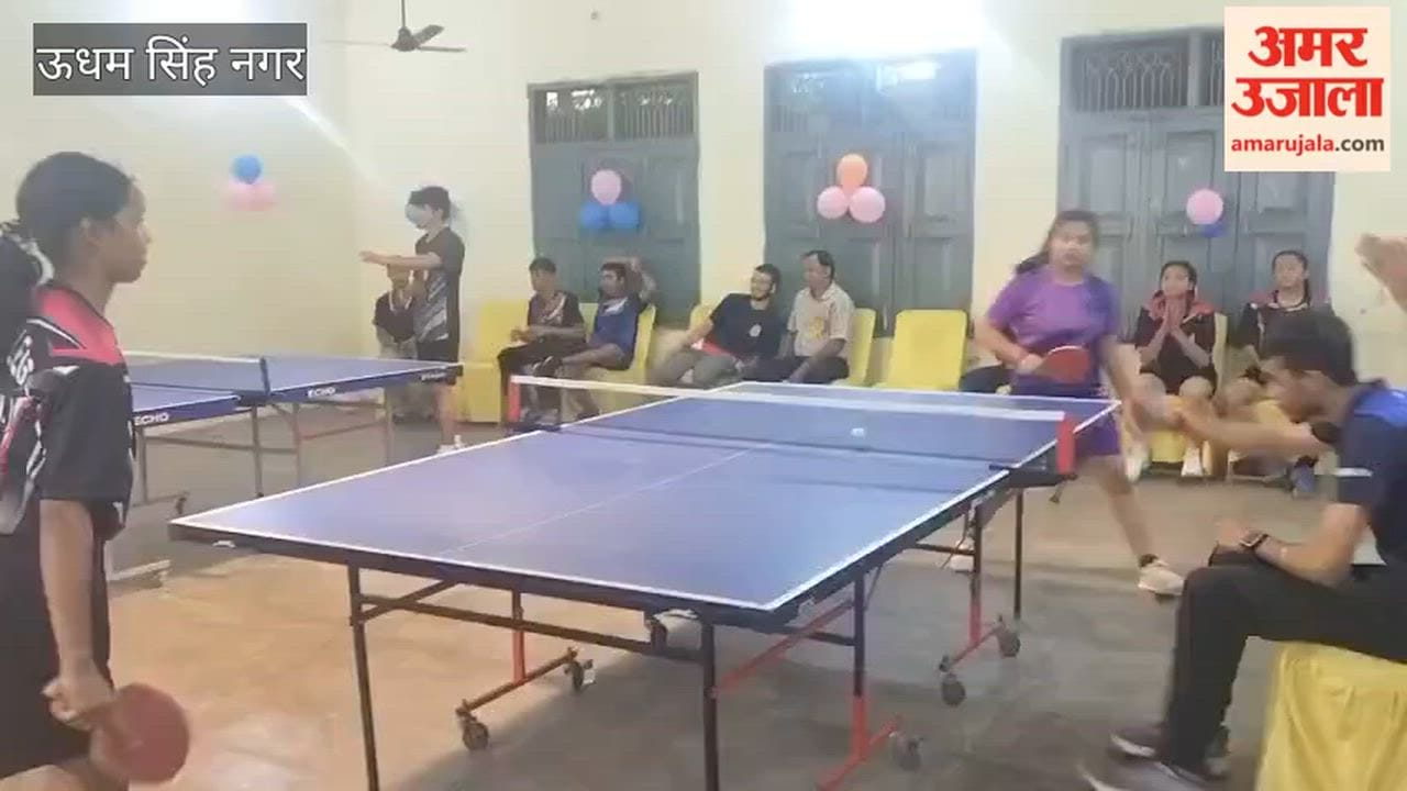 Inter-college table tennis competition concludes at Chandravati College.