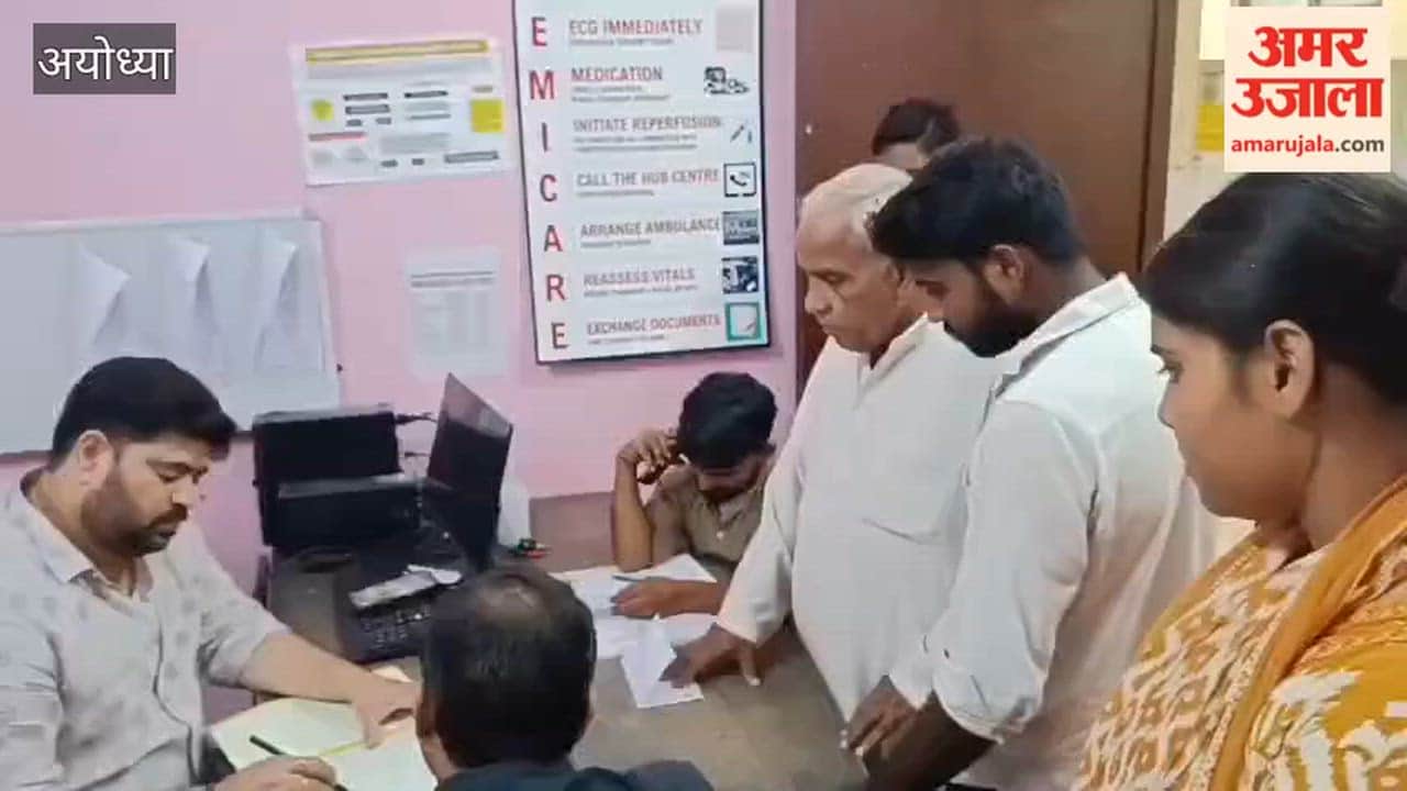 अयोध्या के सीएचसी तारुन में वायरल बुखार के मरीजों की बढ़ी भीड़