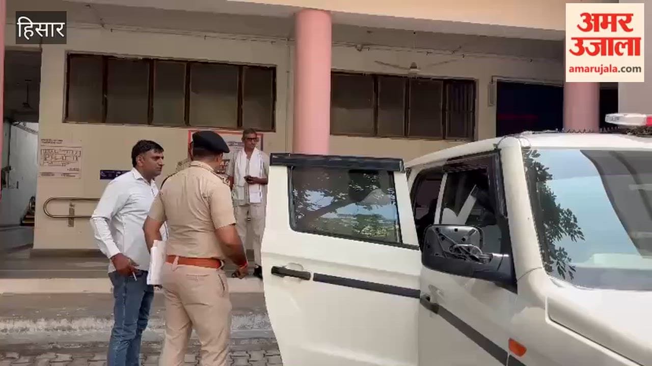 Police produced Trade Association President Praveen Tayal in court in connection with a land fraud case in Hansi.