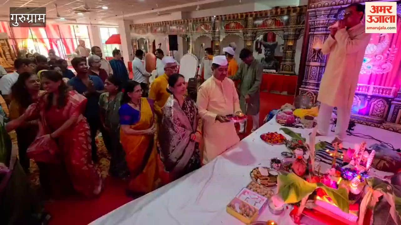 Welcoming Ganpati Bappa in Gurugram