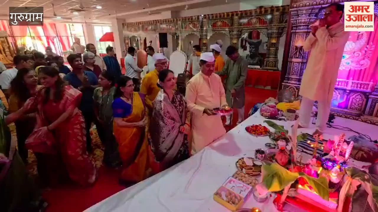 Welcoming Ganpati Bappa in Gurugram