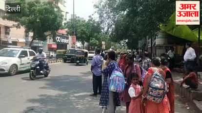 People are facing inconvenience due to the Delhi bus strike