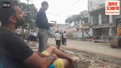 Shivam Watches Silently as Six Structures Are Demolished in Meerut’s Central Market