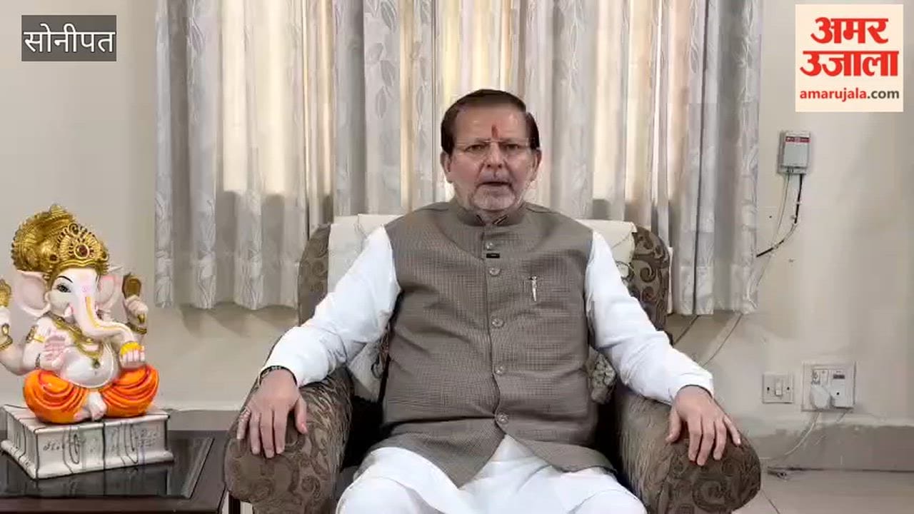 Dr. Arvind Sharma releases a video message regarding the 'Seva Sankalp Abhiyan' and calls upon the people of the state to join the campaign.