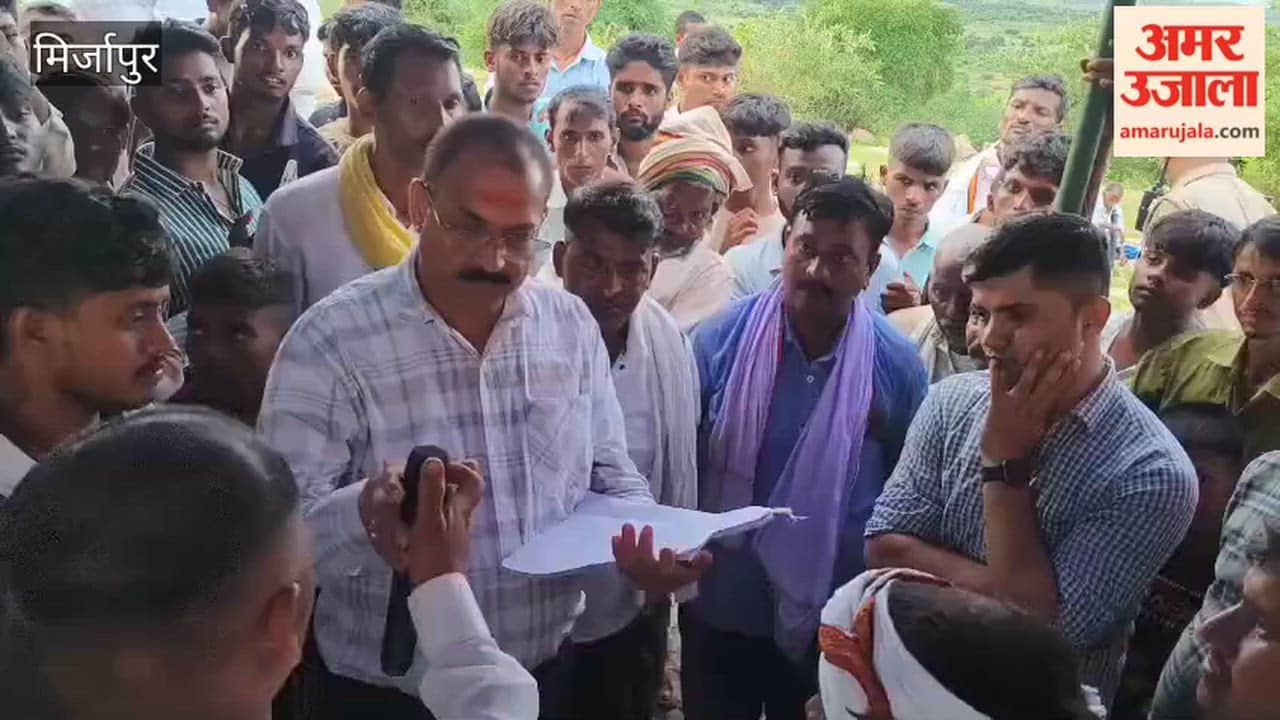 Villagers on hunger strike demanding road construction; assurance given that work will begin within a month
