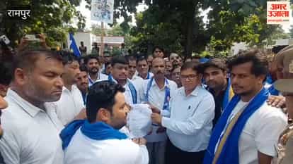 Memorandum submitted in protest against the attack on Chandrashekhar Azad.