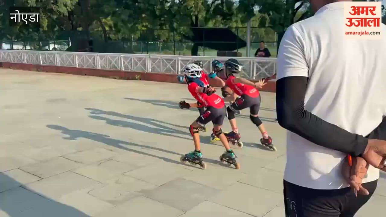 Players aged 4 to 15 showcased their skills at Noida Stadium