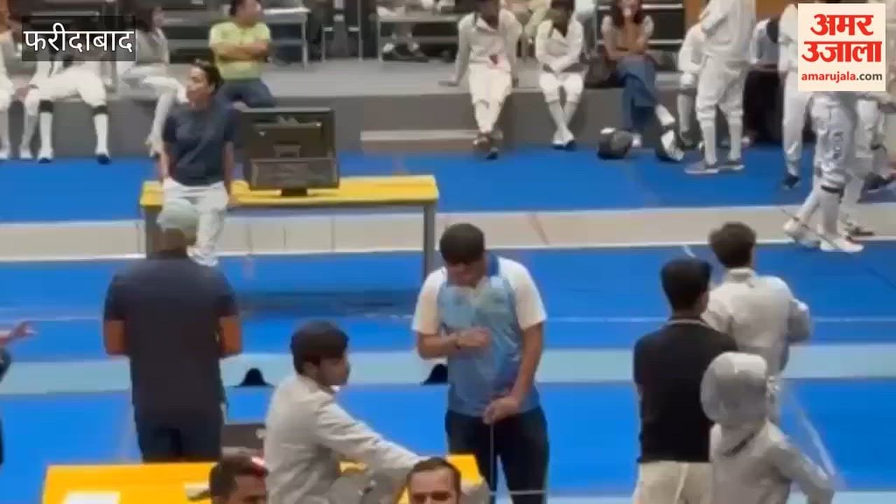 Faridabad's fencing team won 17 medals at the state-level competition