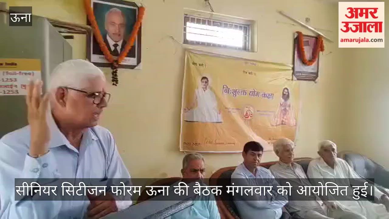una senior citizen forum raises employment health and stray dog issues