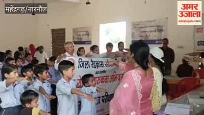 Sehgal Foundation and Red Cross conducted health check-ups for 126 villagers in Khedki, Narnaul.