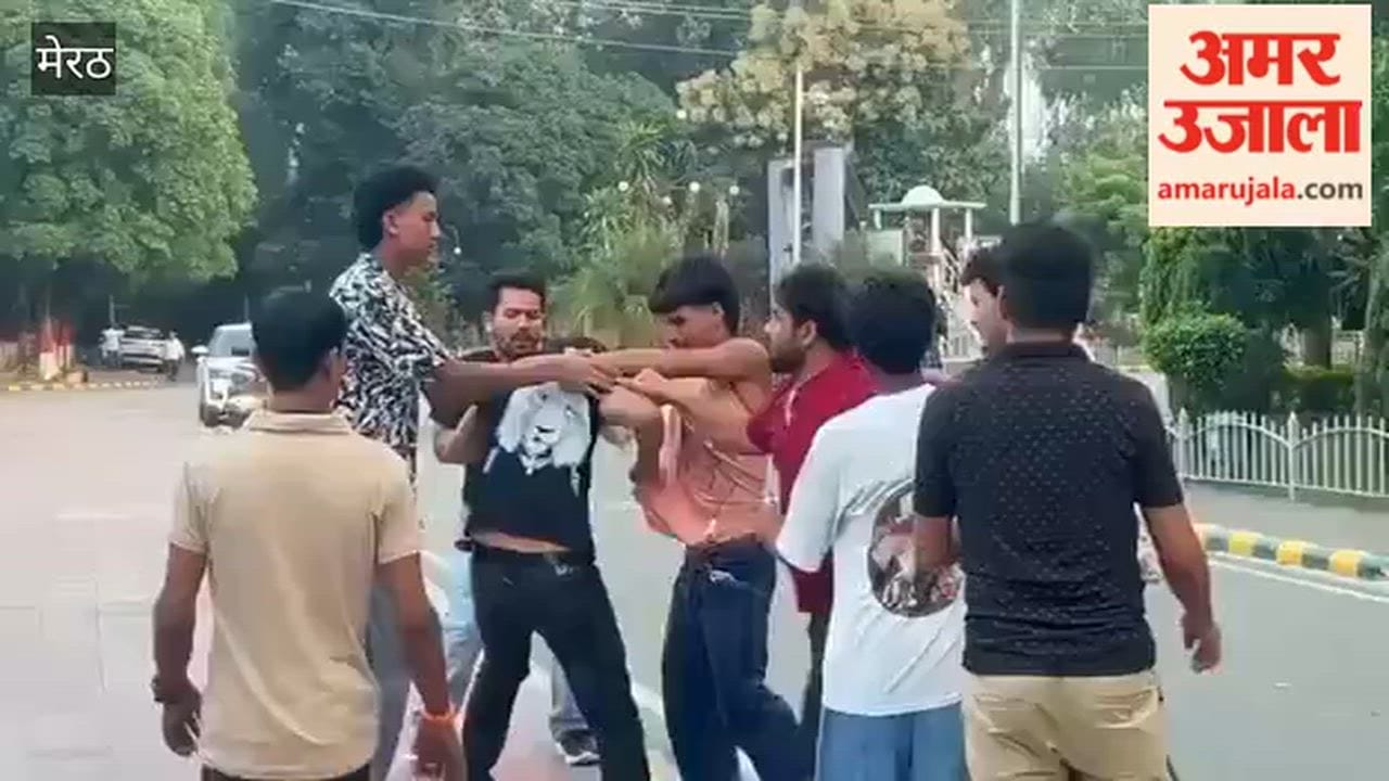 Fight Breaks Out Between Youths at CCSU Campus in Meerut, Video Goes Viral