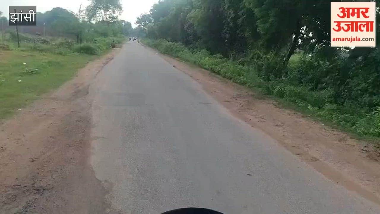 More potholes than road... risking lives on the Rajapur-Raksa route.