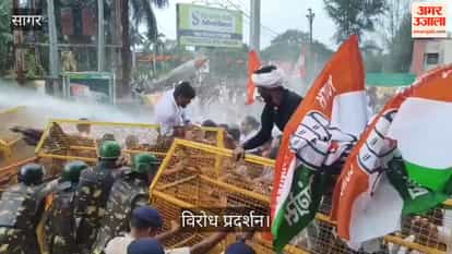 Youth Congress Collectorate Protest Fails Over Liquor Tragedy As Police Use Water Cannons