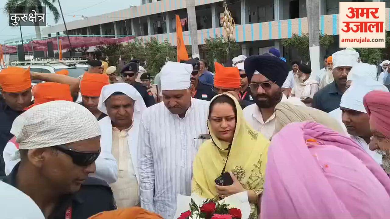 Chief Minister Nayab Saini arrived in Pehowa and attended the commemorative event marking the death anniversary of Sant Baba Isher Singh Rada Sahib.