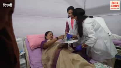 Delhi government ministers donated blood at mega blood donation campaign