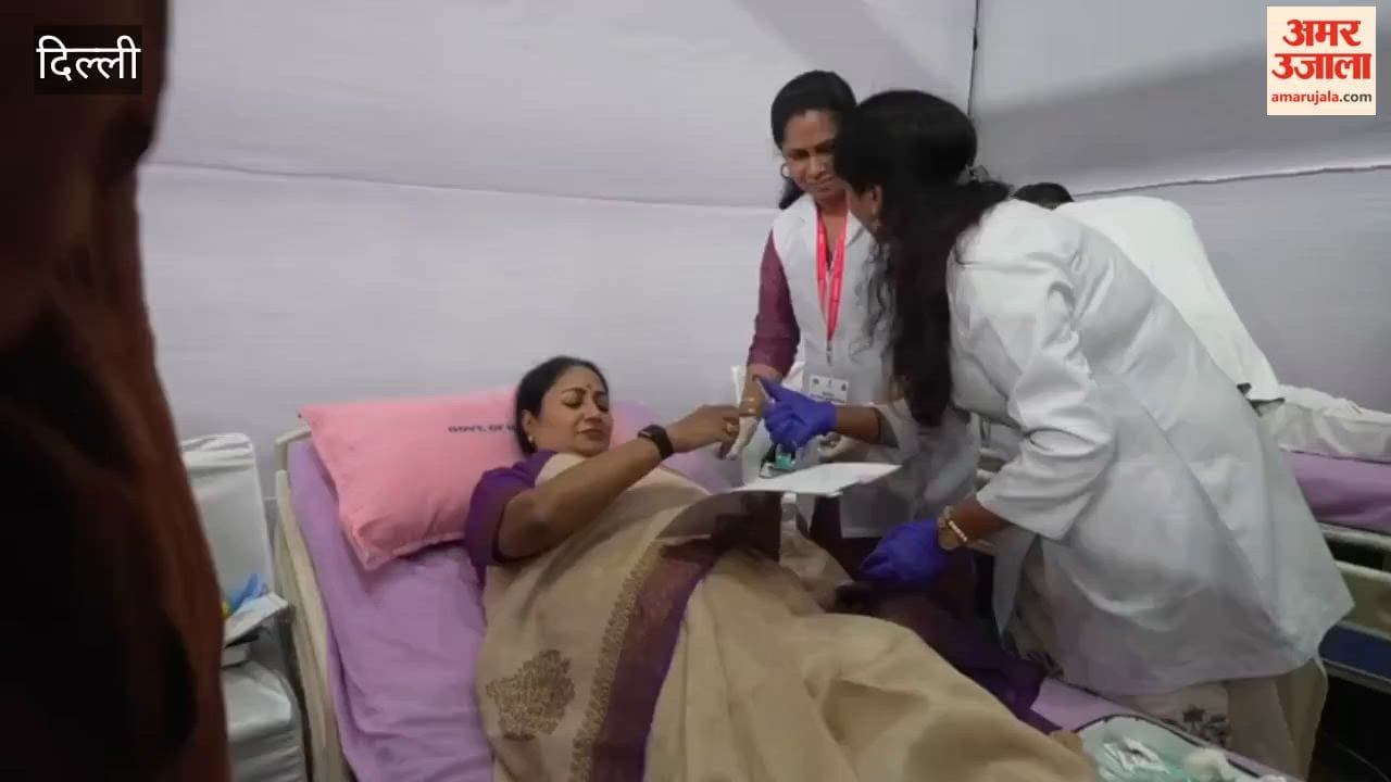 Delhi government ministers donated blood at mega blood donation campaign