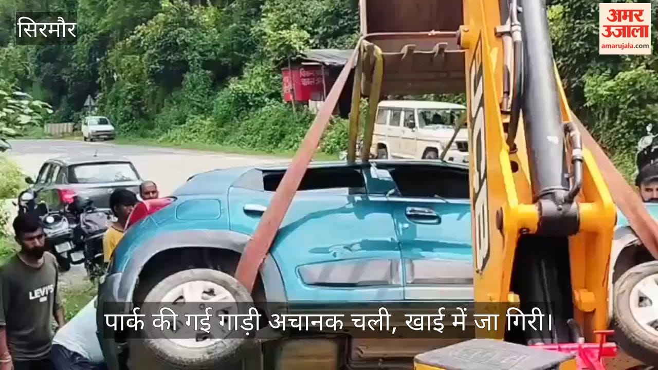 Nahan: Parked vehicle suddenly moves, plunges into gorge.
