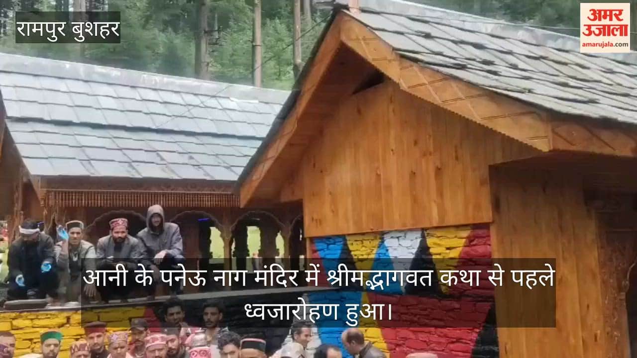 paneu naag temple aani shrimad bhagwat katha dhwajarohan