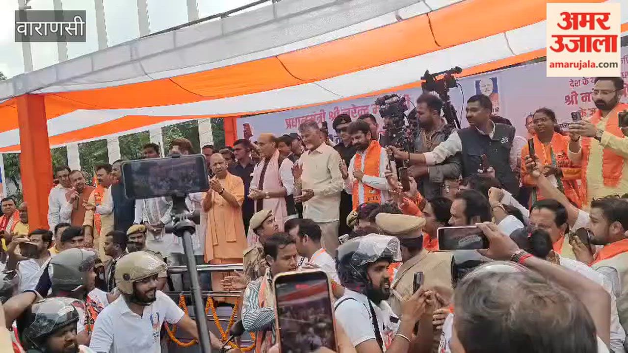 Launch of Seva Sankalp Yatra from Kashi to Vadnagar in varanasi