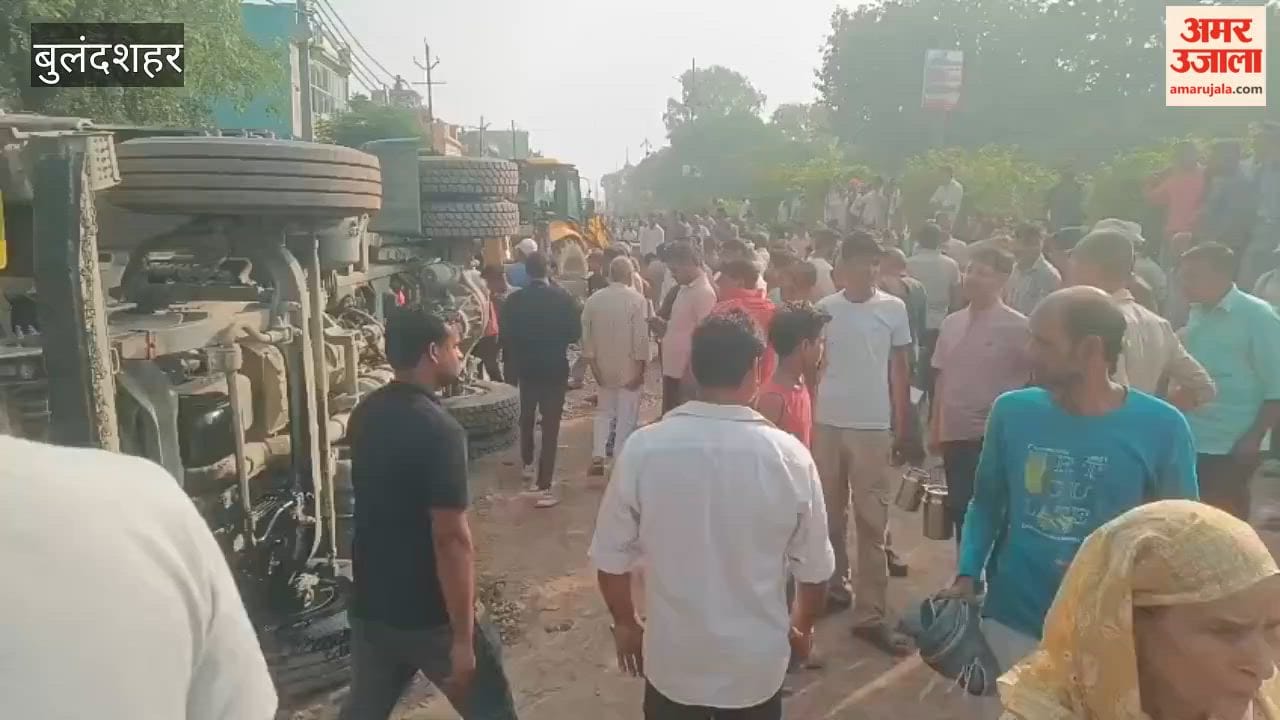 A dumper truck loaded with Badarpur sand overturned onto a shanty crushing a boy named Manish to death his family is plunged into grief and inconsolable in Bulandshahr