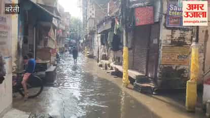 Sudden change in weather rain in several areas of Bareilly